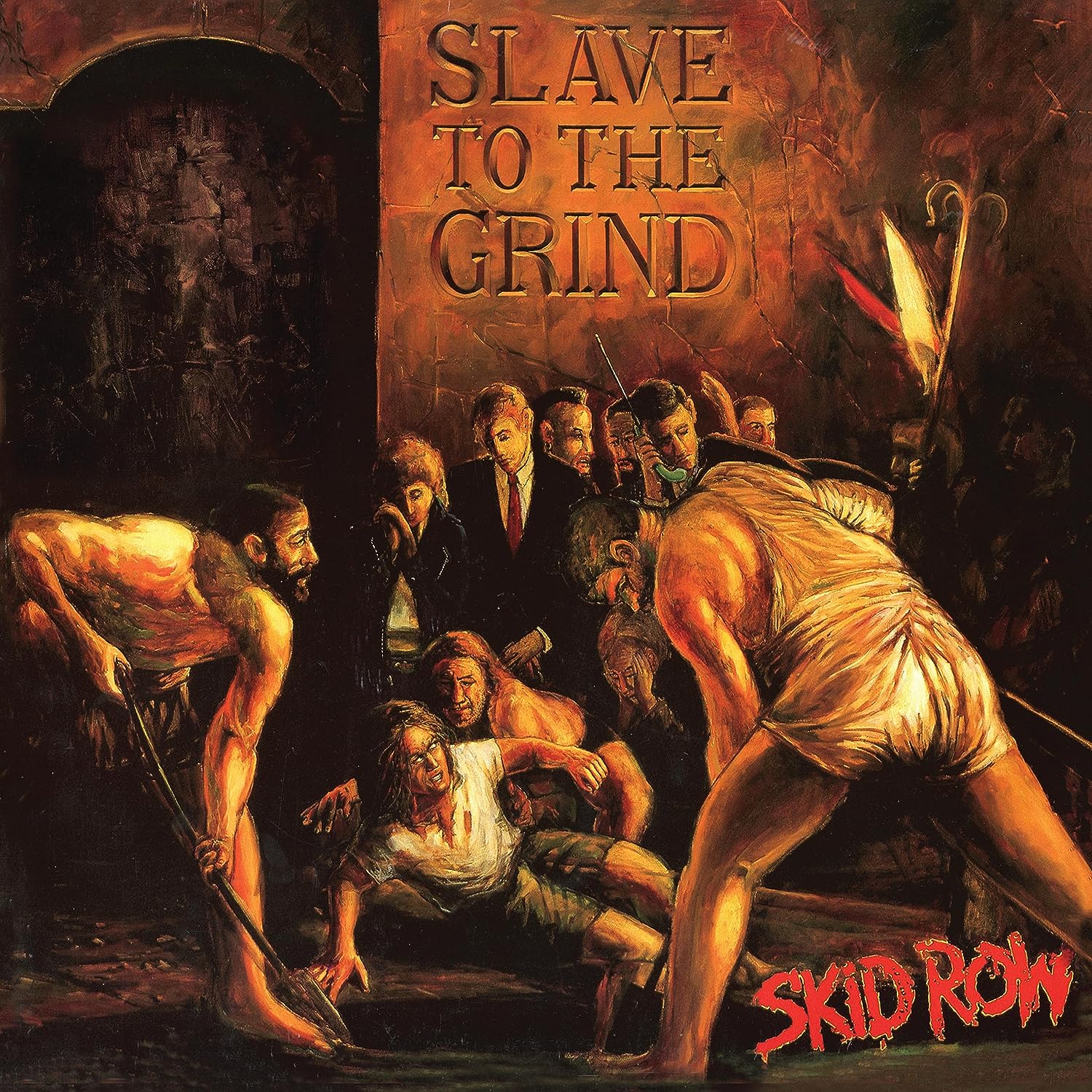 SKID ROW - SLAVE TO THE GRIND. 2LP